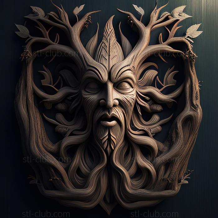 3D model st forest spirit (STL)